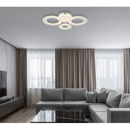Globo - LED stropna svetilka LED/54W/230V 3000/4200/6500K 59x42 cm