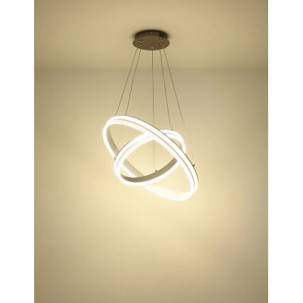 Globo - LED zatemnljiv viseči lestenec na kablu LED/60W/230V 2700-6000K + daljinski upravljalnik