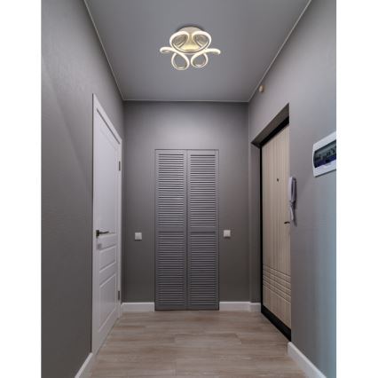 Globo - LED Stropna svetilka LED/24W/230V 2700/4000/6000K pr. 26 cm mat krom
