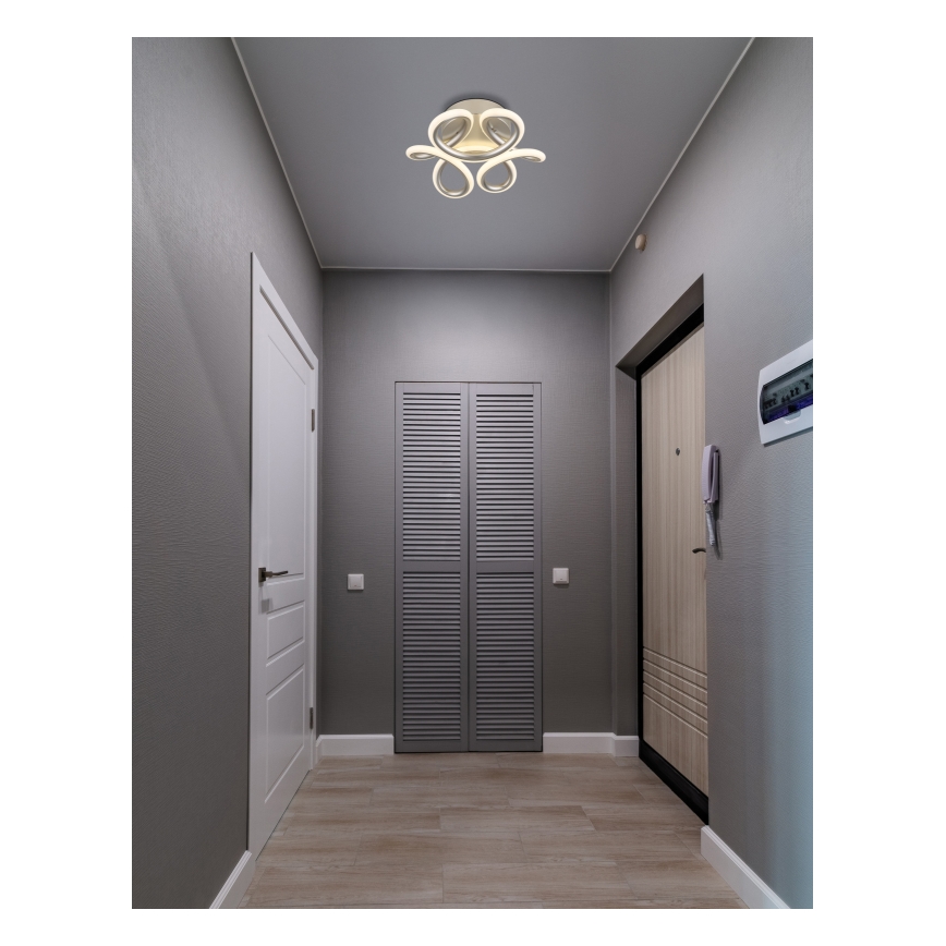 Globo - LED Stropna svetilka LED/24W/230V 2700/4000/6000K pr. 26 cm mat krom