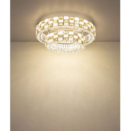 Globo - zatemnljiva stropna LED svetilka, 55 W/230 V, 2700–6000 K, premer 61 cm + daljinski upravljalnik