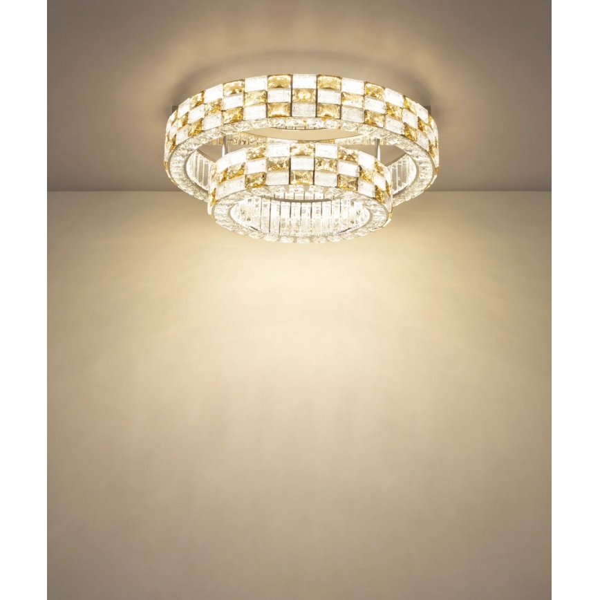 Globo - zatemnljiva stropna LED svetilka, 55 W/230 V, 2700–6000 K, premer 61 cm + daljinski upravljalnik