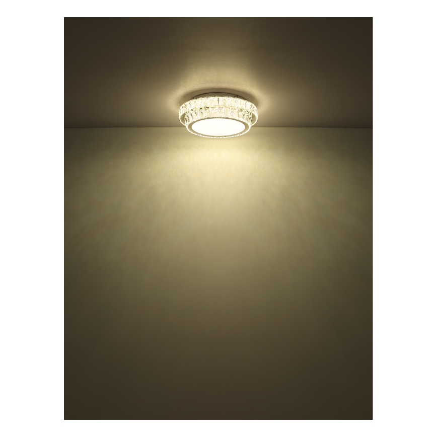Globo - zatemnljivo LED stropno svetilo LED/38W/230V 2700-6000K, premer 40 cm + daljinski upravljalnik
