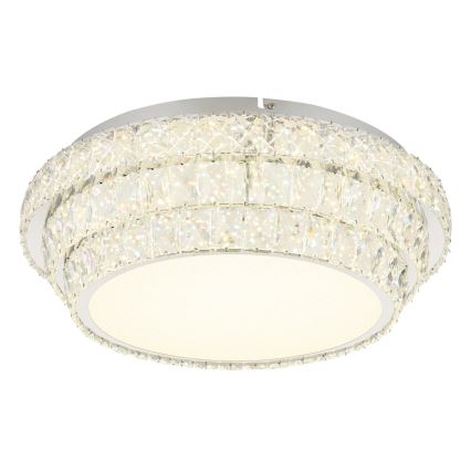 Globo - LED Zatemnitvena stropna svetilka LED/48W/230V 2700-6000K pr. 50 cm bela + Daljinski upravljalnik