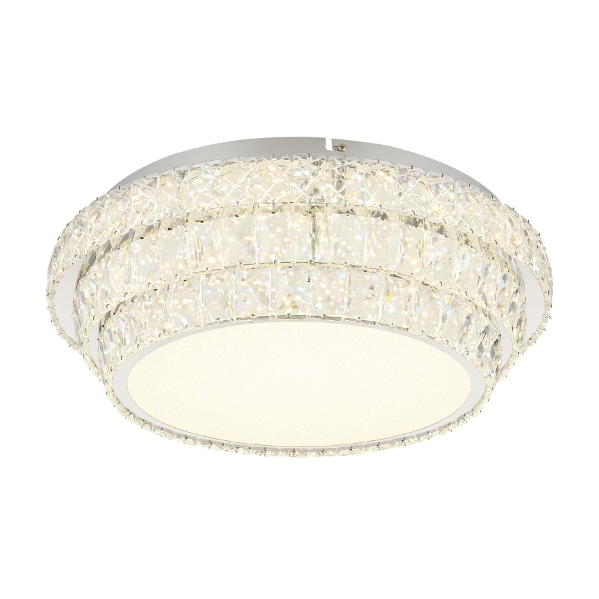 Globo - LED Zatemnitvena stropna svetilka LED/48W/230V 2700-6000K pr. 50 cm bela + Daljinski upravljalnik