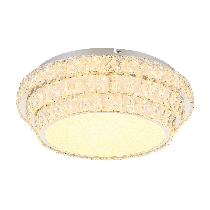 Globo - LED Zatemnitvena stropna svetilka LED/48W/230V 2700-6000K pr. 50 cm bela + Daljinski upravljalnik