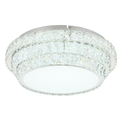 Globo - LED Zatemnitvena stropna svetilka LED/48W/230V 2700-6000K pr. 50 cm bela + Daljinski upravljalnik