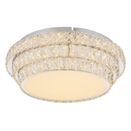Globo - LED Zatemnitvena stropna svetilka LED/48W/230V 2700-6000K pr. 50 cm bela + Daljinski upravljalnik