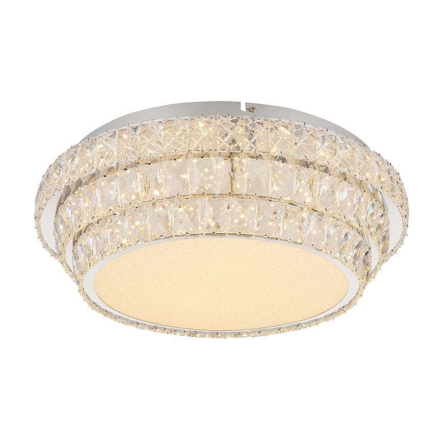 Globo - LED Zatemnitvena stropna svetilka LED/48W/230V 2700-6000K pr. 50 cm bela + Daljinski upravljalnik