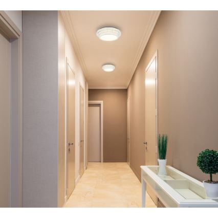 Globo - Zatemnjiva LED stropna svetilka LED/58W/230V 2700-6000K premer 60 cm bela + z daljinskim upravljalnikom