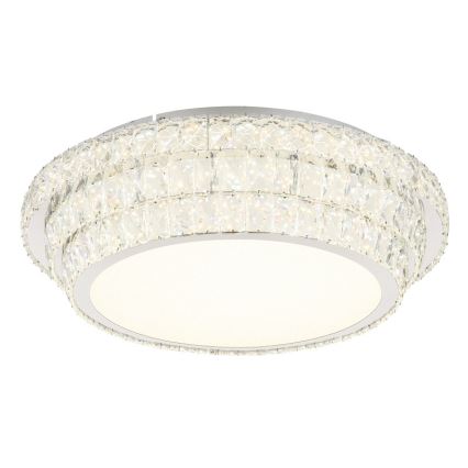 Globo - Zatemnjiva LED stropna svetilka LED/58W/230V 2700-6000K premer 60 cm bela + z daljinskim upravljalnikom