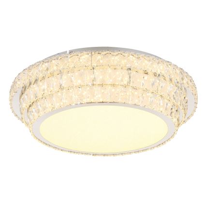 Globo - Zatemnjiva LED stropna svetilka LED/58W/230V 2700-6000K premer 60 cm bela + z daljinskim upravljalnikom