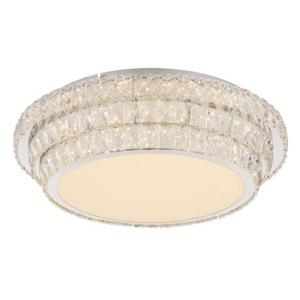 Globo - Zatemnjiva LED stropna svetilka LED/58W/230V 2700-6000K premer 60 cm bela + z daljinskim upravljalnikom