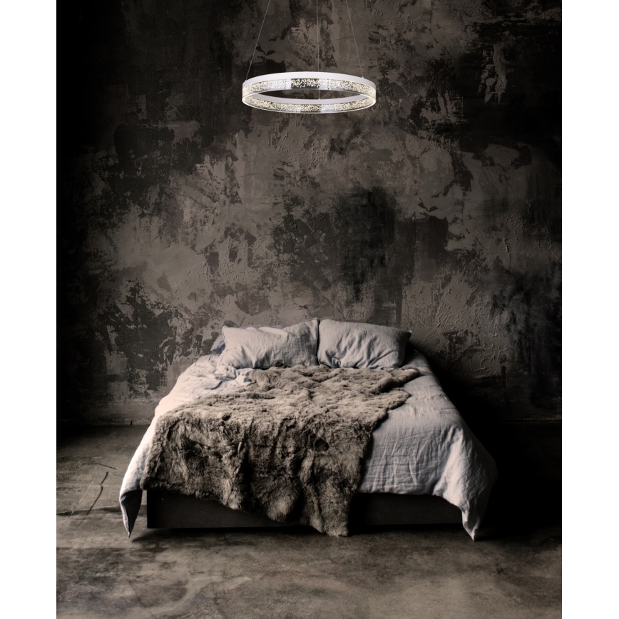 Globo - LED Lestenec na vrvici 1xLED/36W/230V