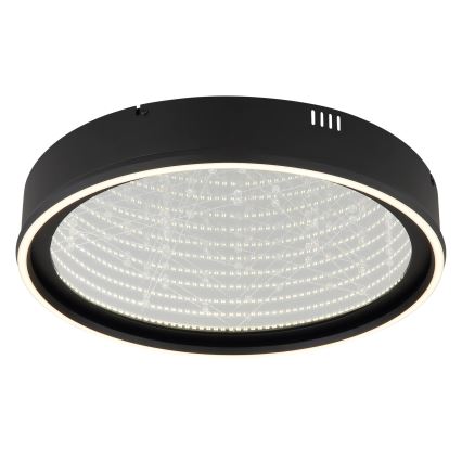 Globo - Zatemnljivo LED stropno svetilo LED/40W/230V 2700-6500K premer 51,5 cm črno + daljinski upravljalnik