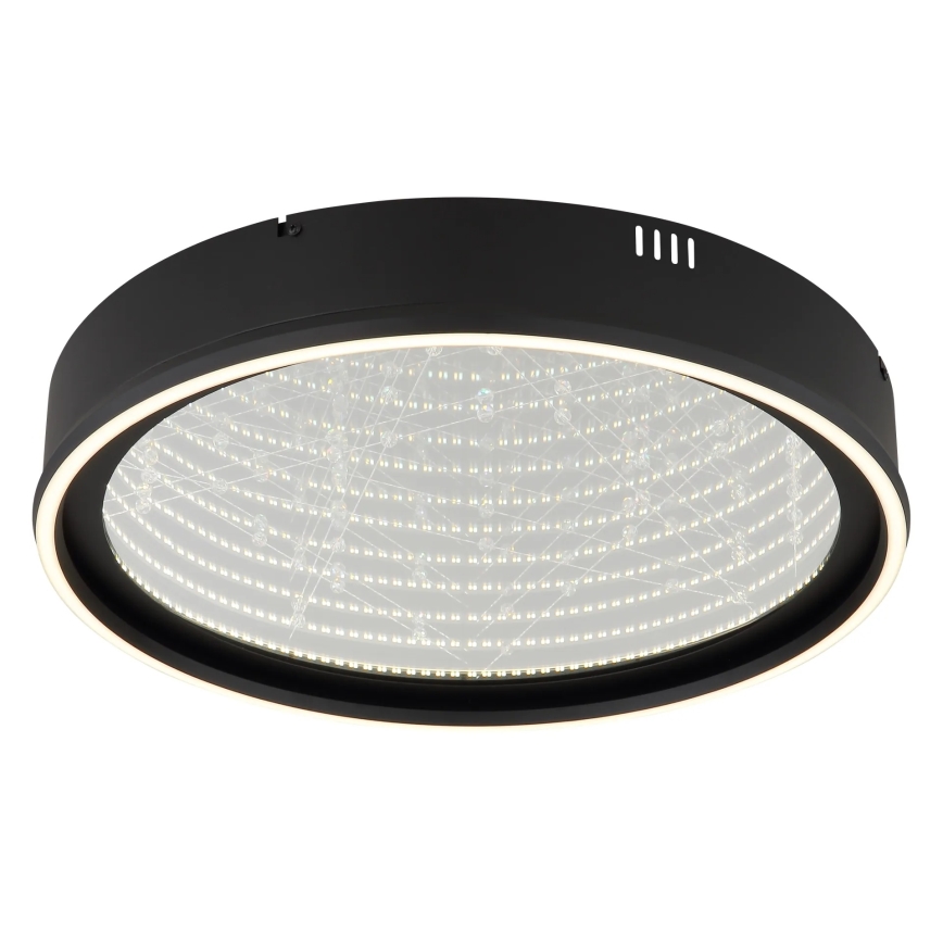 Globo - Zatemnljivo LED stropno svetilo LED/40W/230V 2700-6500K premer 51,5 cm črno + daljinski upravljalnik