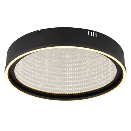 Globo - Zatemnljivo LED stropno svetilo LED/40W/230V 2700-6500K premer 51,5 cm črno + daljinski upravljalnik
