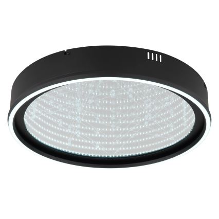 Globo - Zatemnljivo LED stropno svetilo LED/40W/230V 2700-6500K premer 51,5 cm črno + daljinski upravljalnik