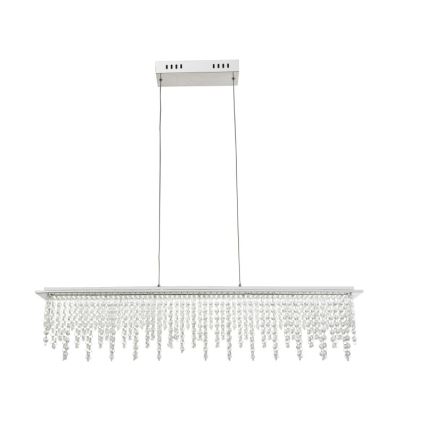 Globo 68405-24H - LED Zatemnitveni kristalni lestenec na vrvici LED/24W/230V + Daljinski upravljalnik