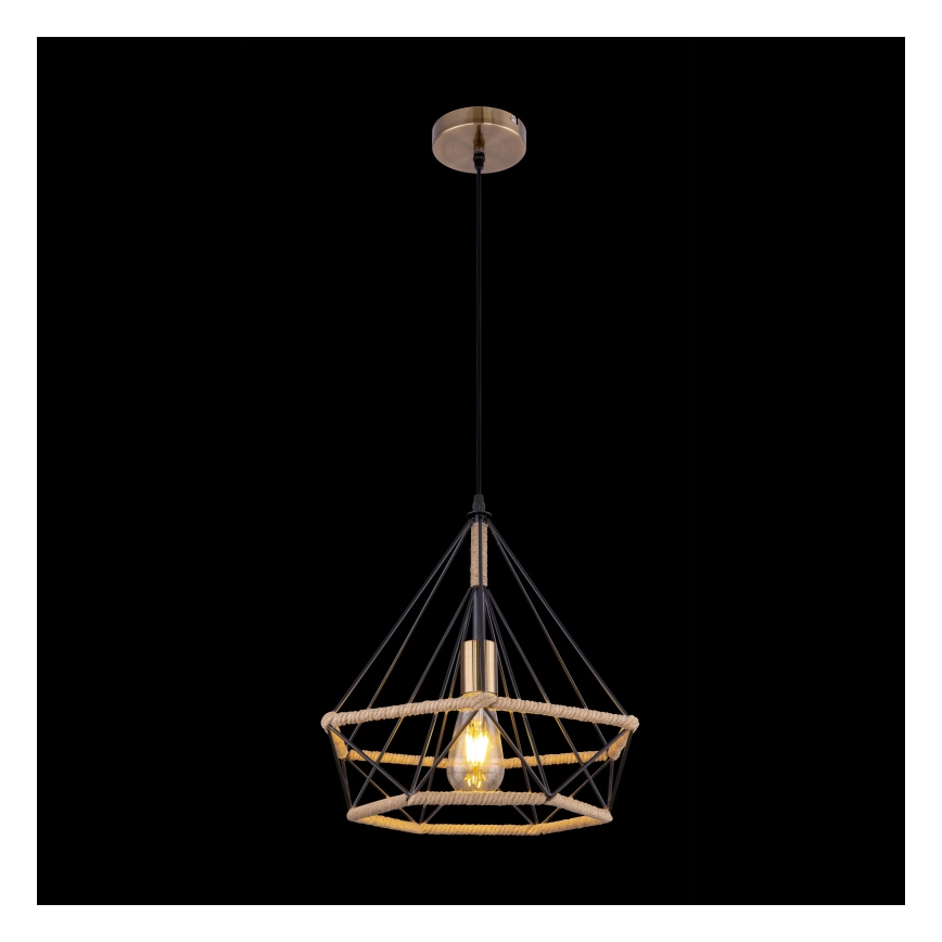 Globo 69029 - Lestenec na vrvici ULLEU 1xE27/60W/230V