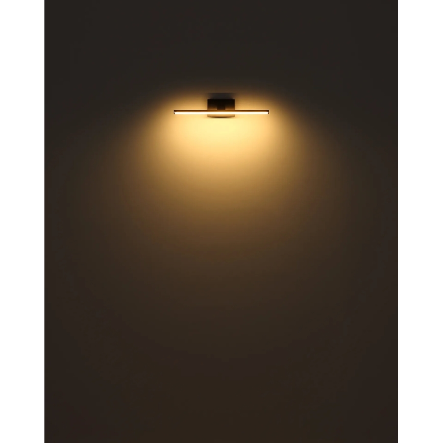 Globo - LED polnilna luč za slike LED/3,5W/5V 40 cm 3600 mAh črna