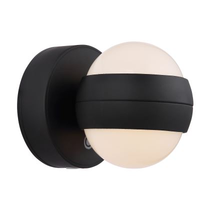 Globo - LED Zatemnitvena polnilna na dotik stenska svetilka LED/1,4W/5V 1800 mAh črna