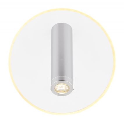 Globo - LED Stenski reflektor LED/6W + LED/1W/230V