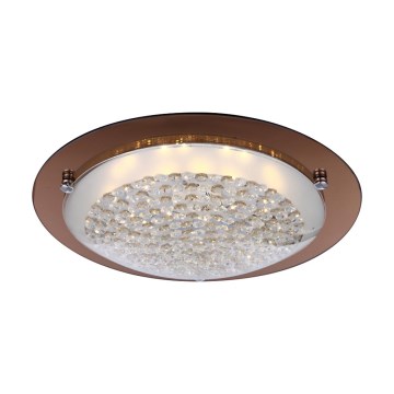 Globo - LED Kristalna stropna svetilka LED/18W/230V