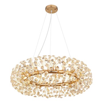 Globo - LED Kristalni lestenec na vrvici 20xG9/3,5W/230V