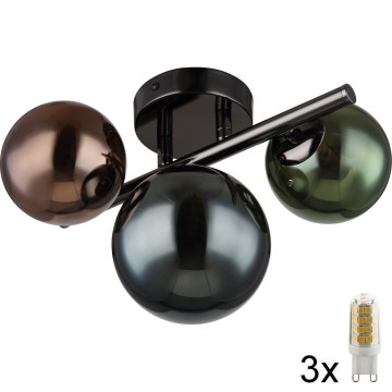 Globo - LED Lestenec 3xG9/3,5W/230V