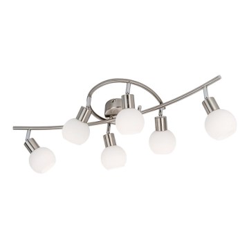 Globo - LED Lestenec 6xE14/5W/230V