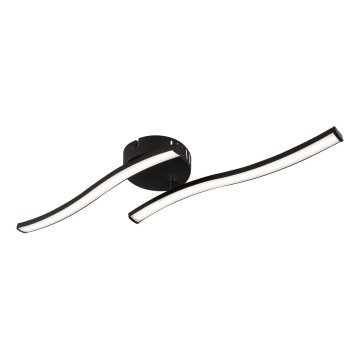 Globo - LED Lestenec LED/12W/230V 3000K črna