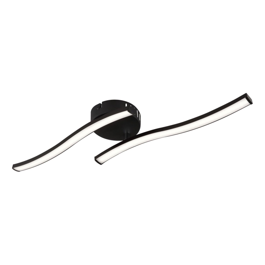 Globo - LED Lestenec LED/12W/230V 3000K črna