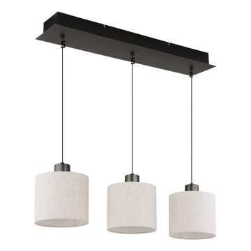 Globo - LED lestenec na jeklenem lanku LED/24W/230V 3000K