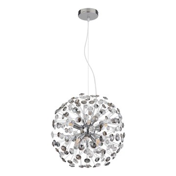 Globo - LED lestenec na kablu 8xG9/3,5W/230V, pr. 40 cm, v sijajnem kromu