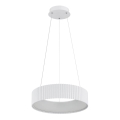 Globo - LED lestenec na kablu LED/45W/230V 2700/4000/6000K Ø 46 cm bela
