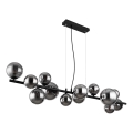 Globo - LED Lestenec na vrvici 13xG9/3,5W/230V dimna/črna
