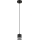Globo - LED Lestenec na vrvici 1xGX53/7W/230V 3000K črna