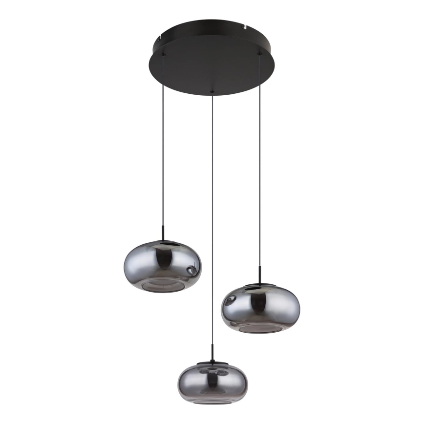 Globo - LED Lestenec na vrvici 3xLED/6W/230V