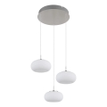 Globo - LED Lestenec na vrvici 3xLED/6W/230V