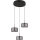 Globo - LED Lestenec na vrvici 3xLED/8W/230V