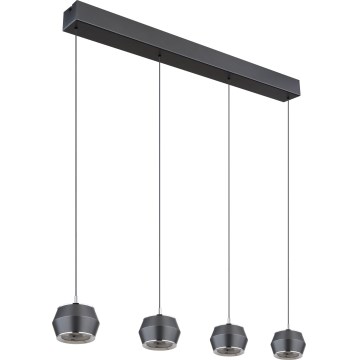 Globo - LED Lestenec na vrvici 4xLED/6W/230V