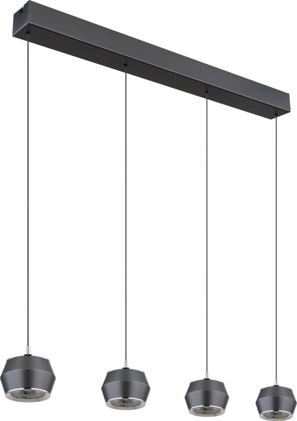 Globo - LED Lestenec na vrvici 4xLED/6W/230V