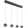 Globo - LED Lestenec na vrvici 4xLED/6W/230V