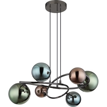 Globo - LED Lestenec na vrvici 6xG9/3,5W/230V