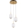 Globo - LED Lestenec na vrvici LED/20W/230V
