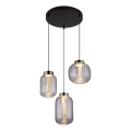 Globo - LED Lestenec na vrvici LED/23W/230V