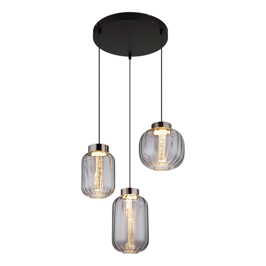 Globo - LED Lestenec na vrvici LED/23W/230V