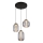 Globo - LED Lestenec na vrvici LED/23W/230V