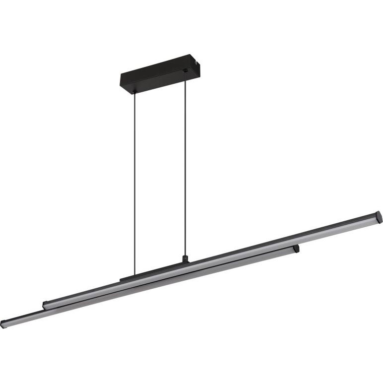 Globo - LED Lestenec na vrvici LED/24W/230V 3000K črna